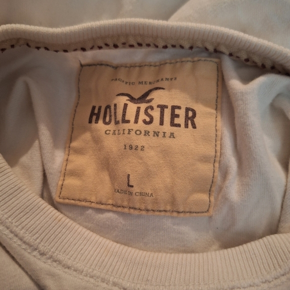 Hollister long sleeve shirt large 100% cotton - Picture 5 of 5